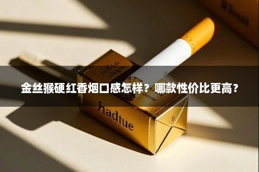 金丝猴硬红香烟口感怎样?哪款性价比更高?